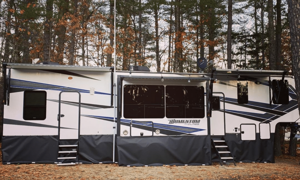 RV skirting rvinspiration